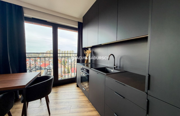 2-pok, panorama miasta, nowoczesny apartament