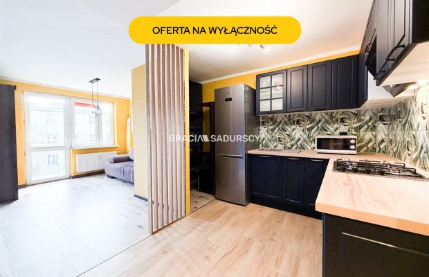 Umeblowane 2pok z balkonem, TV + Netflix