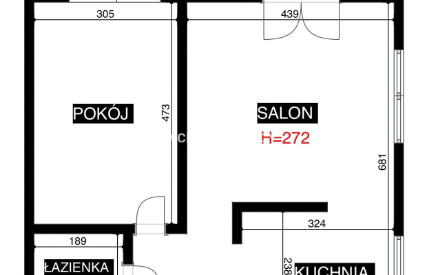 Zamknięte osiedle | 2 pok. | Balkon