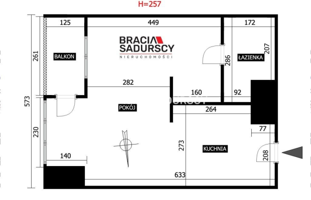 M-1 POK 1 PIĘTRO 36 M2 BALKON PRZY M1 ✴ PREMIUM ✴