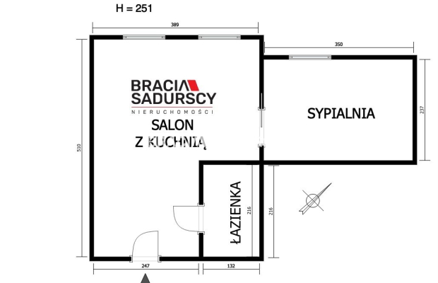 MIESZKANIE 2-POKOJE SALWATOR 27 M KLIMATYZACJA