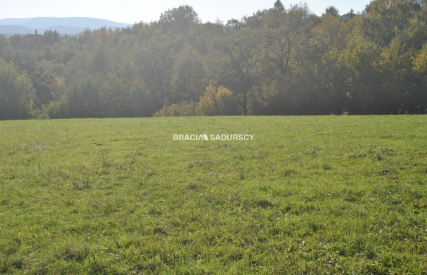 Widokowa dziaałka w Dziekanowicach gm.Dobczyce