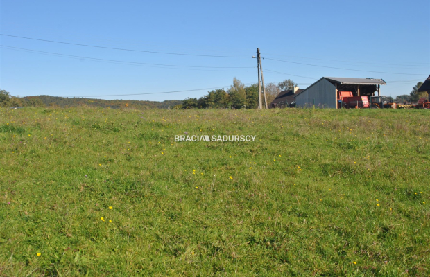 Widokowa dziaałka w Dziekanowicach gm.Dobczyce