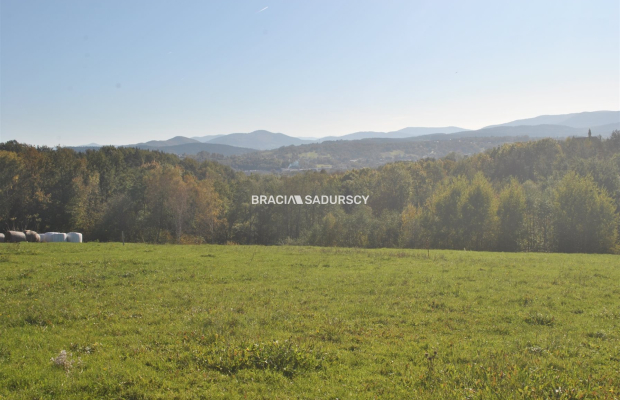 Widokowa dziaałka w Dziekanowicach gm.Dobczyce