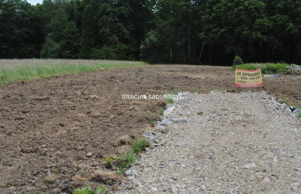 Działka budowlano-rolno-leśna w Jankówce