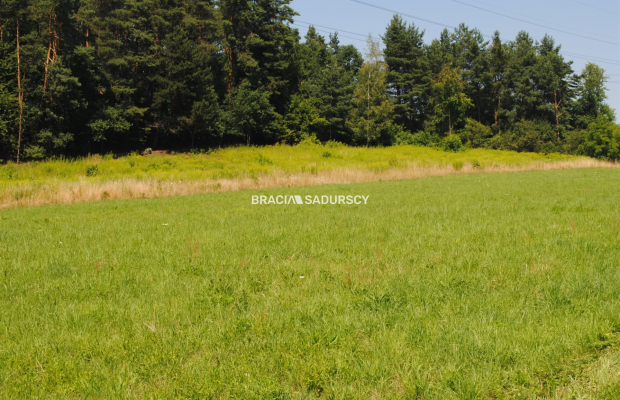 Duża działka budowlana w Kryspinowie.