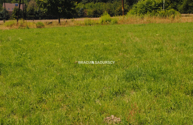 Duża działka budowlana w Kryspinowie.