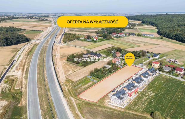 Działka budowlano-usługowa Zalesie!