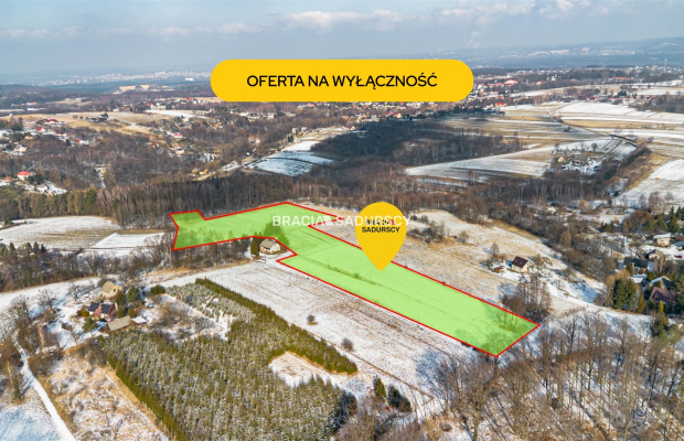 Płaska działka 2,21ha | Inwestycja | Natura