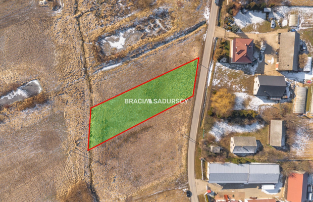 Budowlana, płaska, dojazd 25 min do Krakowa!