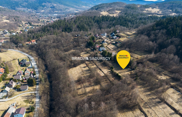 Widokowa działka w sasiędztwie lasu / MPZP / 30 ar