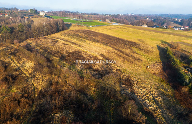 Działka inwestycyjna 1,3 ha, mpzp bliźniaki, media