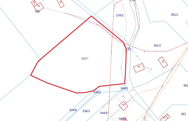 Działka budowlana 8900 m2 Poręba Żegoty