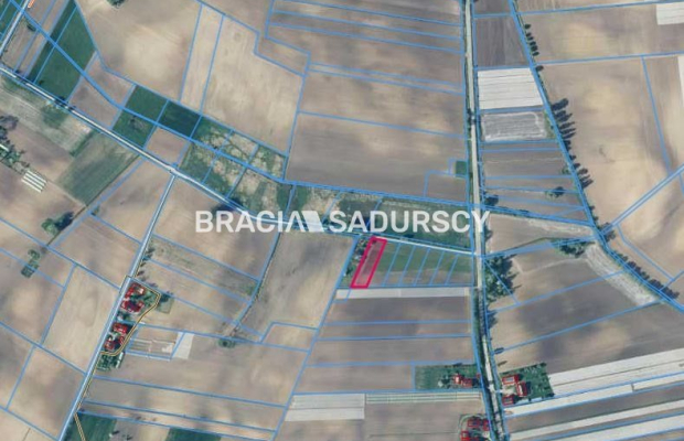  Działka budowlano-rolna o pow.: 1726 m2