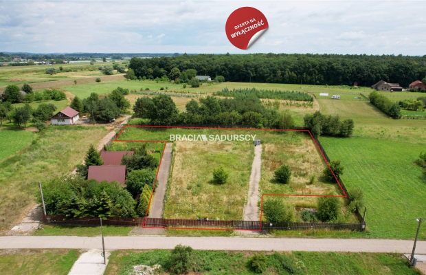 Działka budowlana w sielskim zakątku !