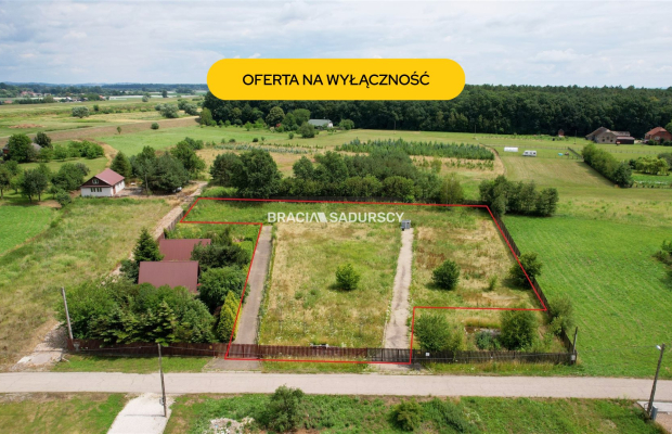 Działka budowlana w sielskim zakątku !