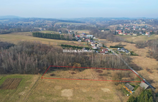 Działka w Krzyszkowicach gm. Myślenice