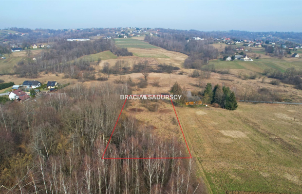 Działka w Krzyszkowicach gm. Myślenice