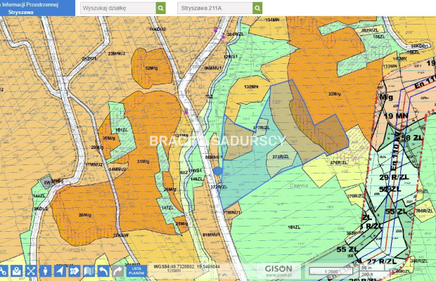 Działka widokowa o pow. 3 ha 