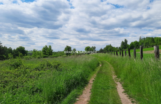 Działka budowlano - rolna w pobliżu Zamku Tenczyn