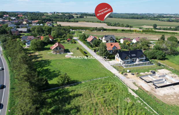 Widokowa działka budowlana o pow. 19a 