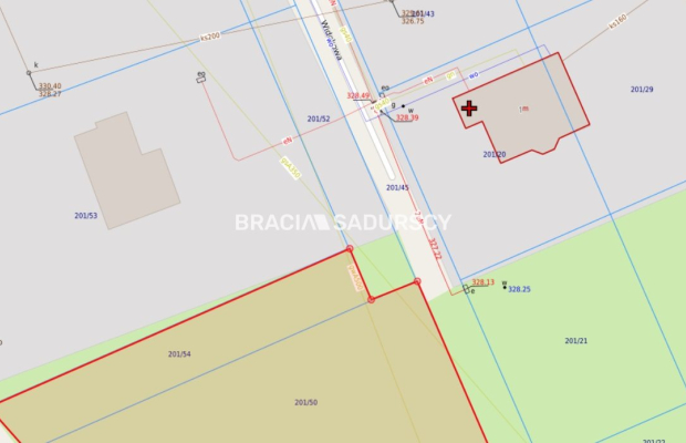 Widokowa działka budowlana o pow. 19a 