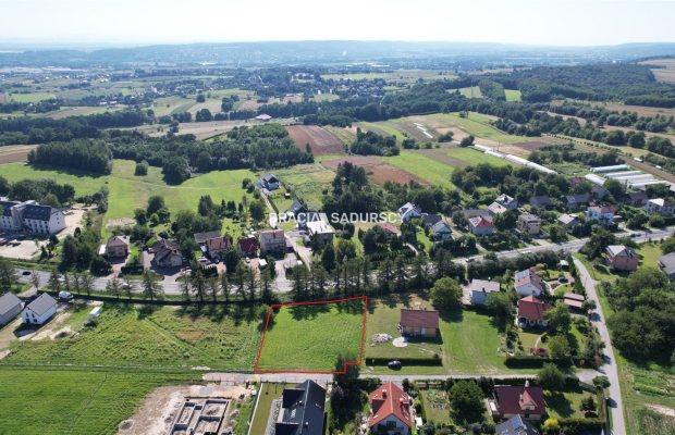 Widokowa działka budowlana o pow. 19a 