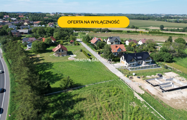 Widokowa działka budowlana o pow. 19a 