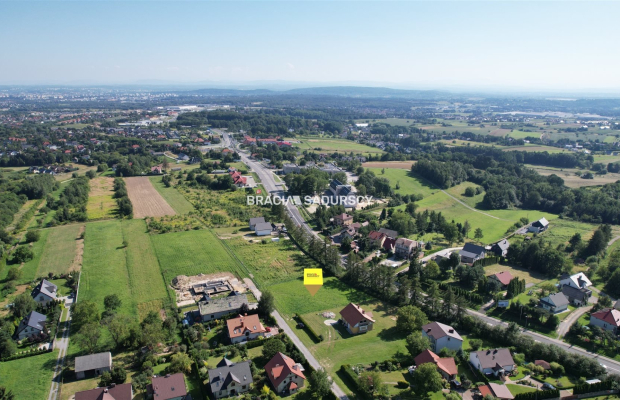 Widokowa działka budowlana o pow. 19a 