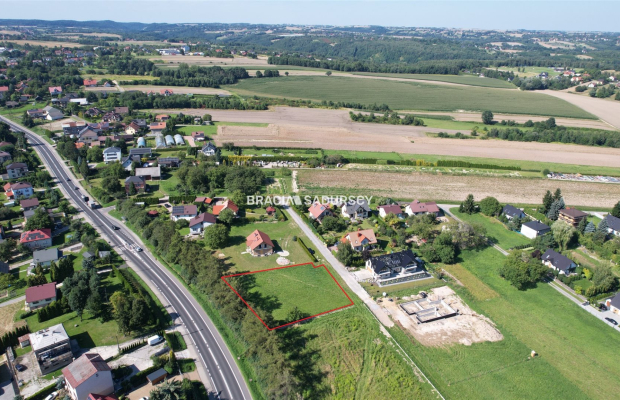 Widokowa działka budowlana o pow. 19a 