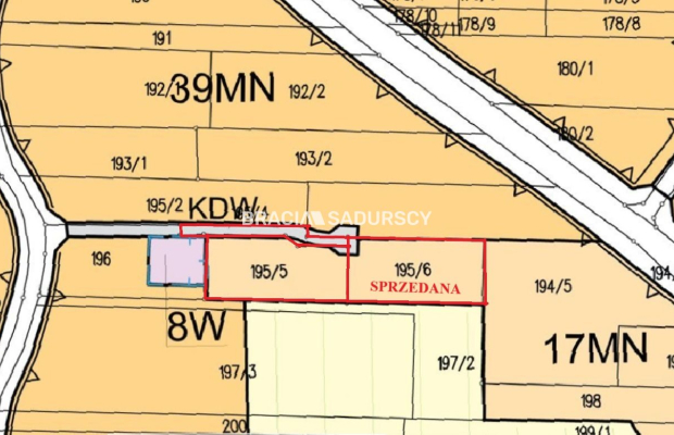 Działka budowlana o pow. 17 a w Kleszczowie