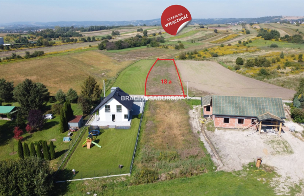 Słoneczna działka zagrodowa w Modlniczce