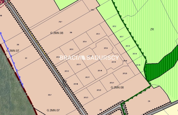 Działka Budowlana Młodziejowice w gm. Michałowice