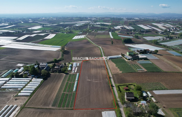 Działka zagrodowa w Szarbii gm. Koniusza