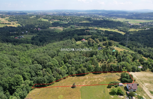 Działka budowlana w Winiarach k/Dobczyc