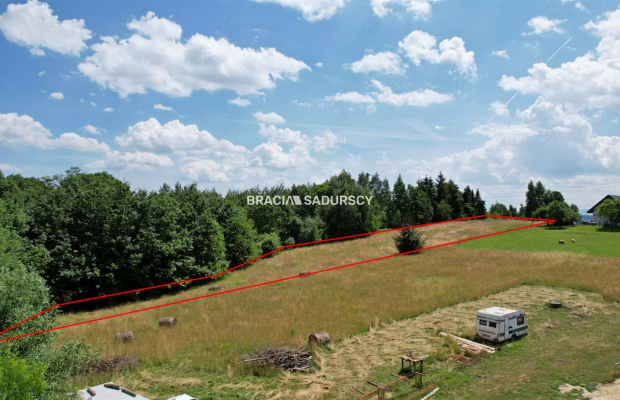 Działka budowlana w Winiarach k/Dobczyc