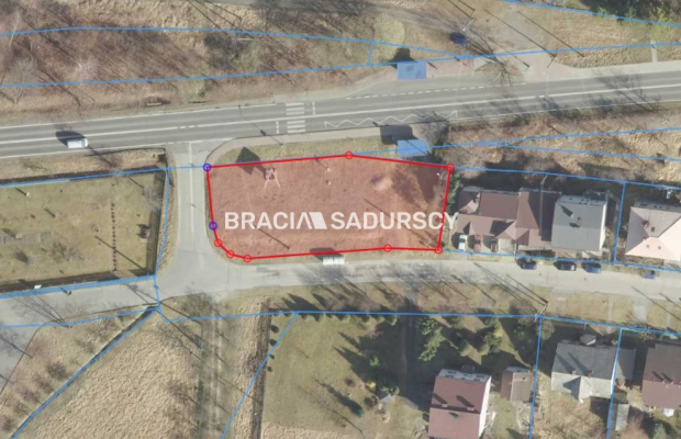 Działka usługowo – inwestycyjna z pnb w Chrzanowie