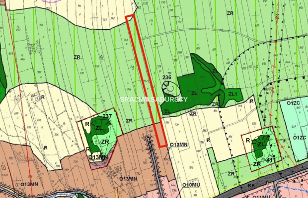 Działka budowlana o pow. 59 arów
