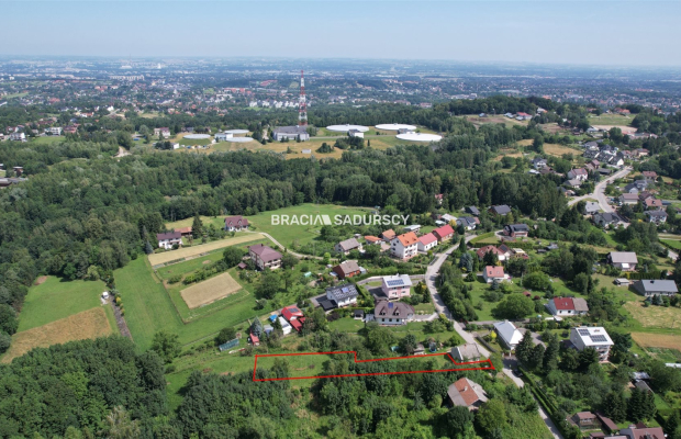 Działka budowlana Siercza. gm Wieliczka