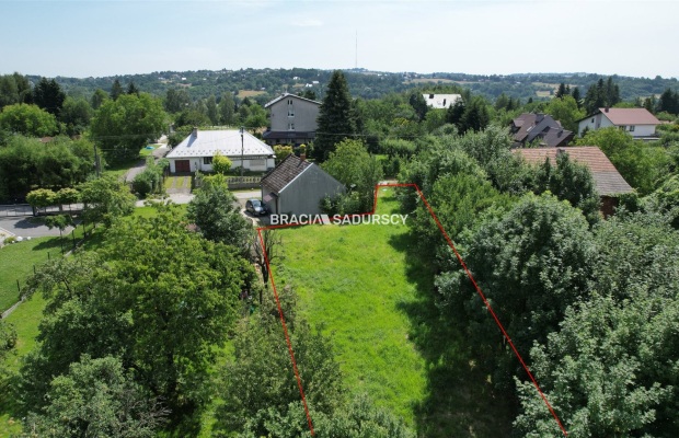 Działka budowlana Siercza. gm Wieliczka