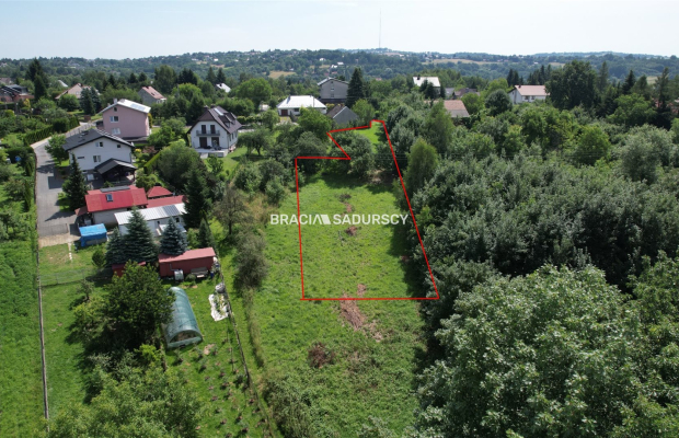 Działka budowlana Siercza. gm Wieliczka