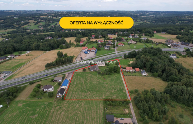 Działka usług komercyjnych w Głogoczowie gm. Myślenice    

   
Oferujemy do sprzedaży atrakcyjną działkę usługową o powierzchn