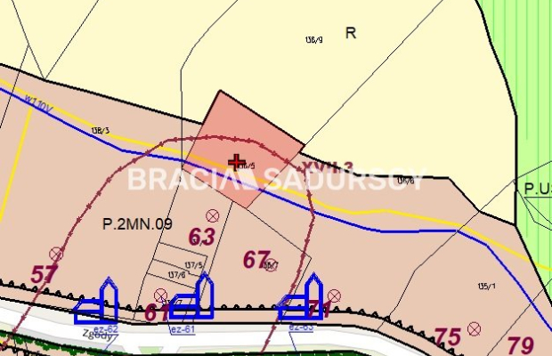 Zdzięsławice, gmina Michałowice. Działka 15 arów