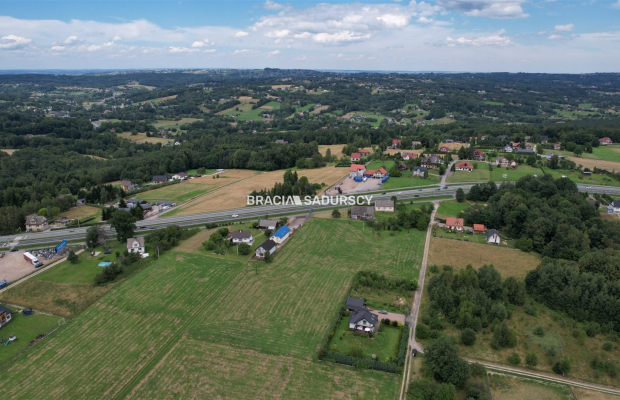 Działka budowlana w Głogoczowie gm. Myślenice