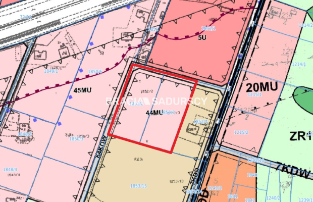 Działka budowlana w Głogoczowie gm. Myślenice