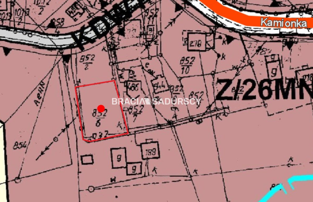 Działka budowlana Zakliczyn gm. Siepraw