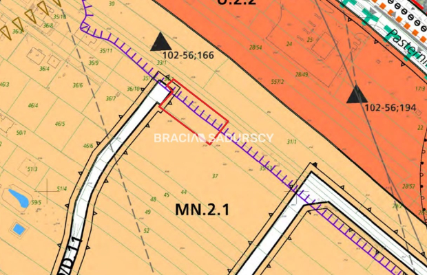 działka budowlana w Krakowie - Bronowice