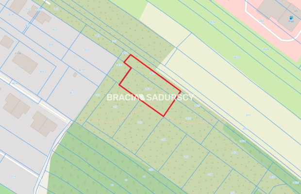działka budowlana w Krakowie - Bronowice