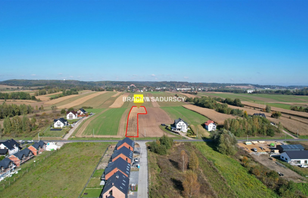 Działka budowlana Cholerzyn, gmina Liszki.