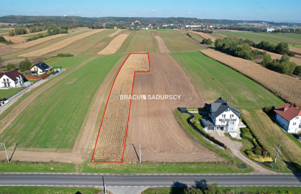 Działka budowlana Cholerzyn, gmina Liszki.